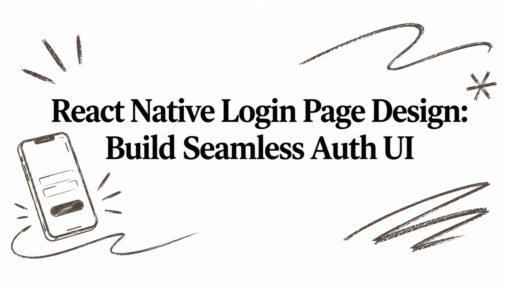 Featured image for React Native Login Page Design: Build Seamless Auth UI