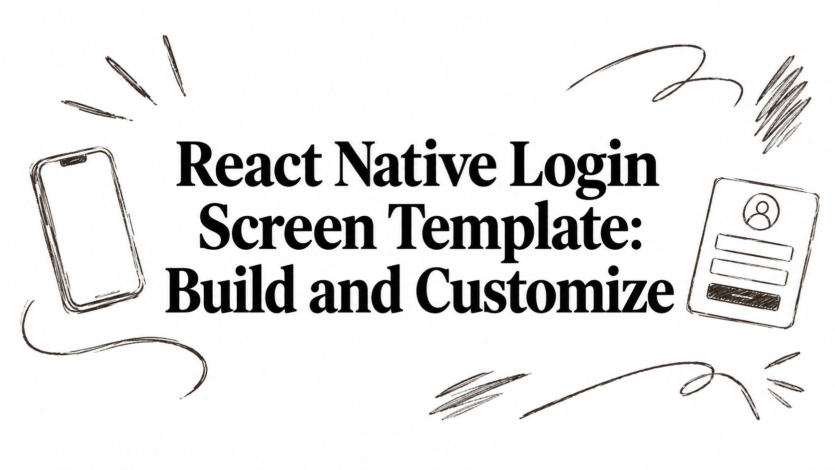 Featured image for React Native Login Screen Template: Build and Customize