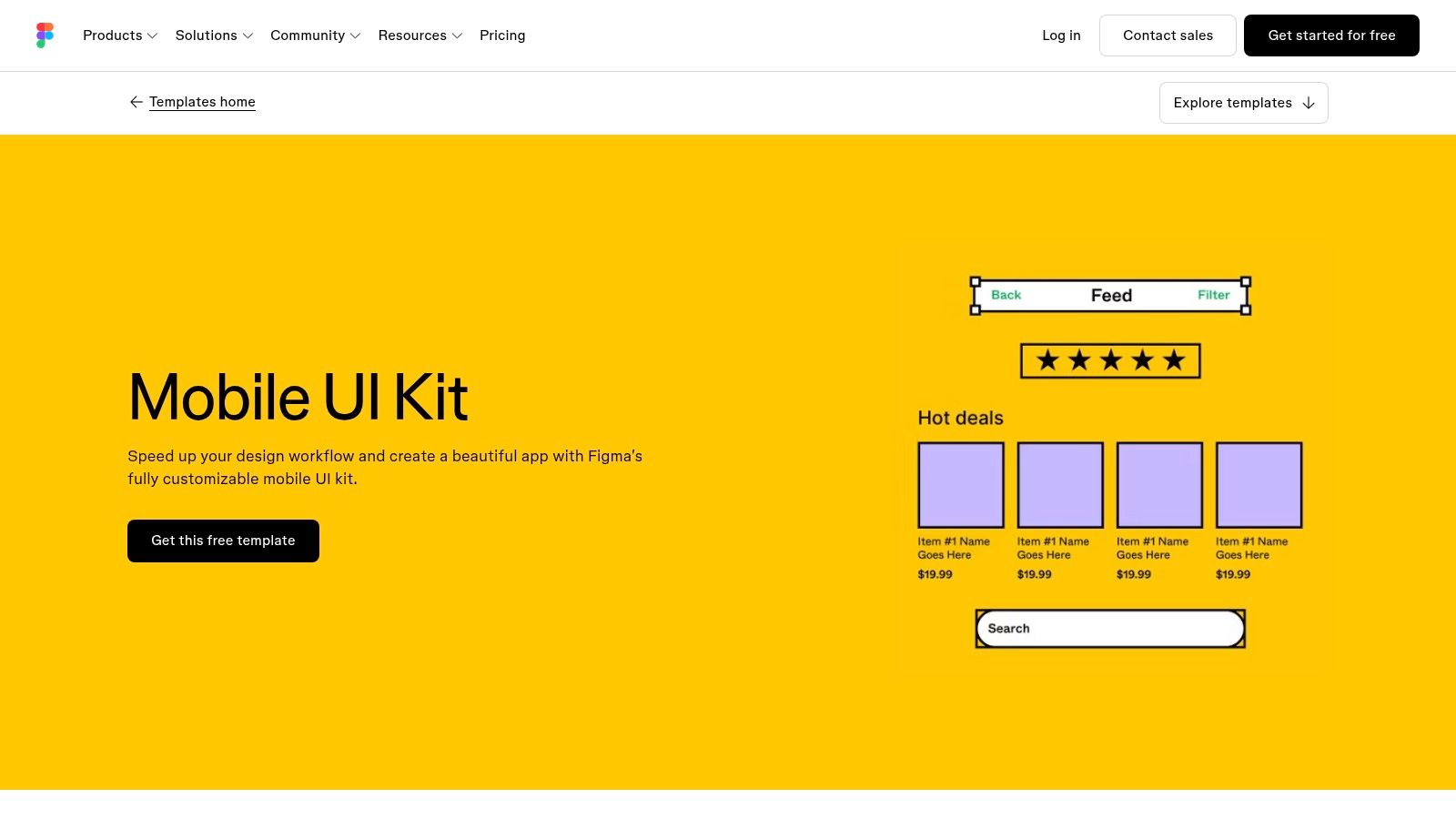Figma Mobile UI Kit