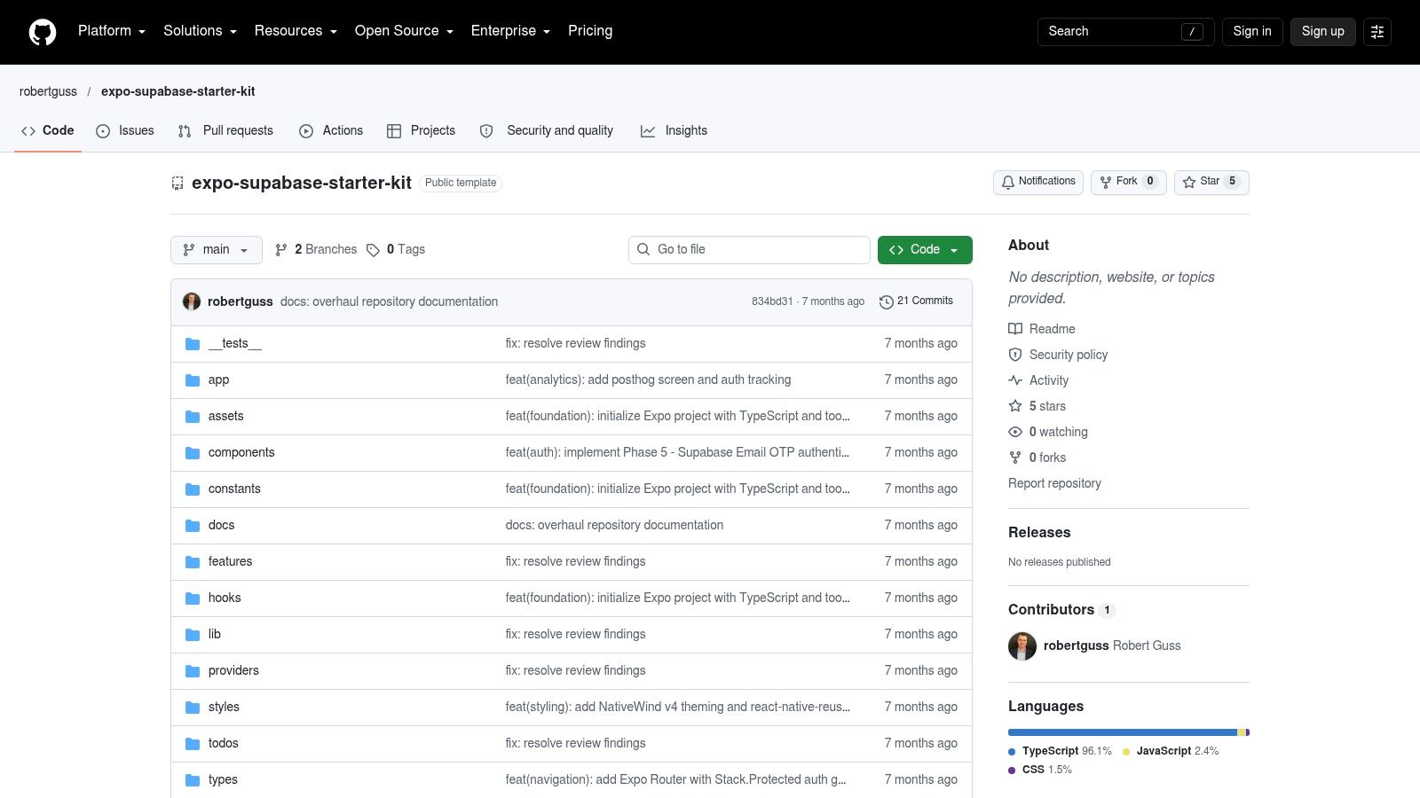 kiyohken2000 React Native Expo Firebase Boilerplate v2