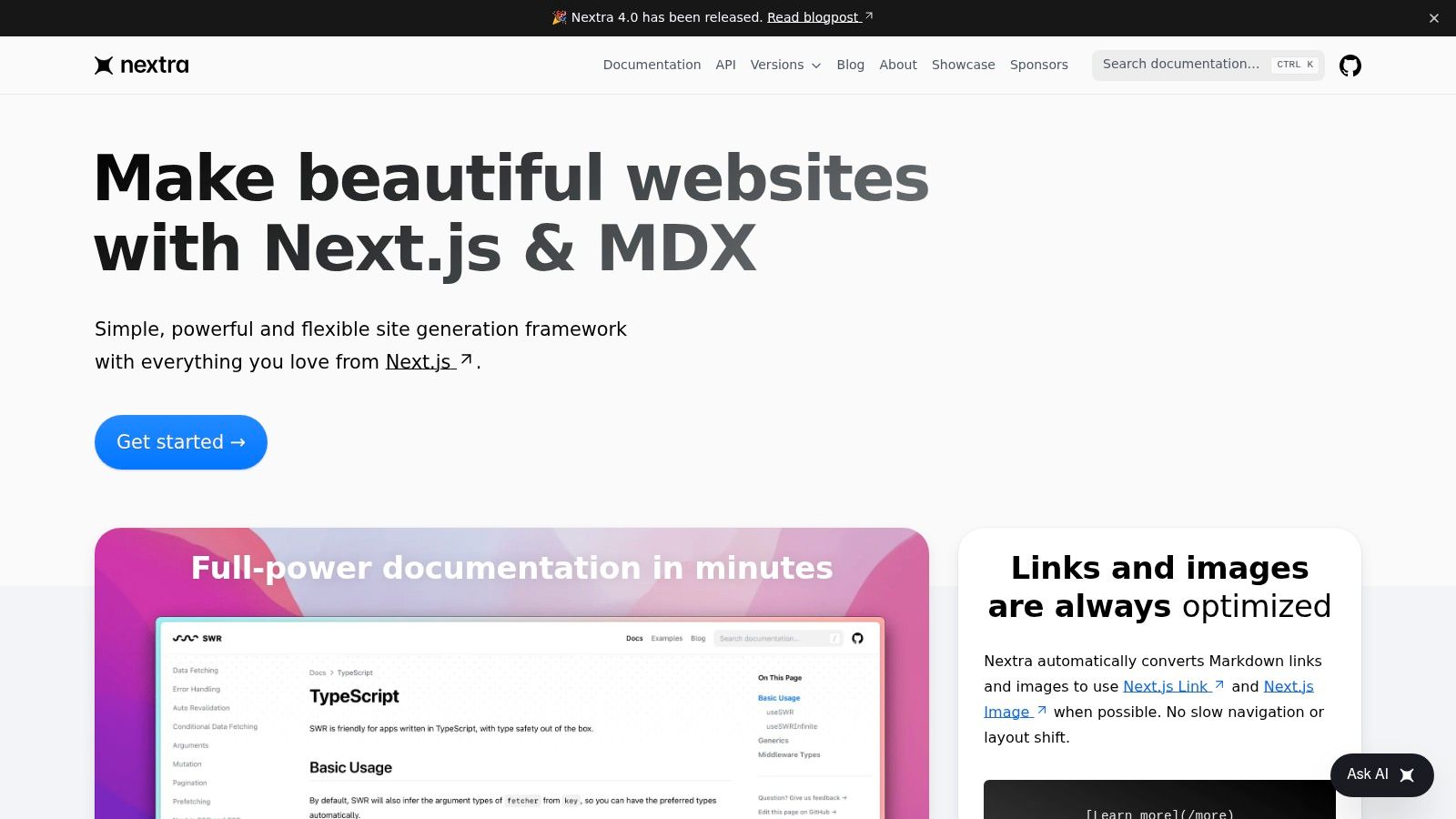 Nextra Docs Theme