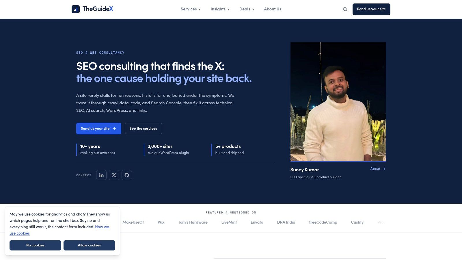 Screenshot from https://theguidex.com