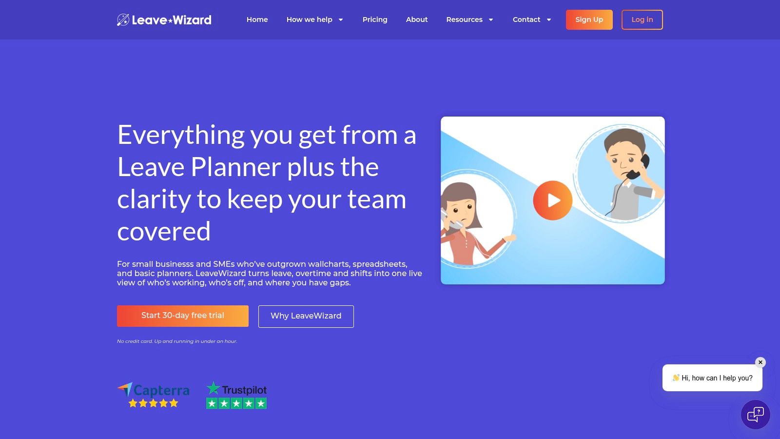 Screenshot from https://www.leavewizard.com