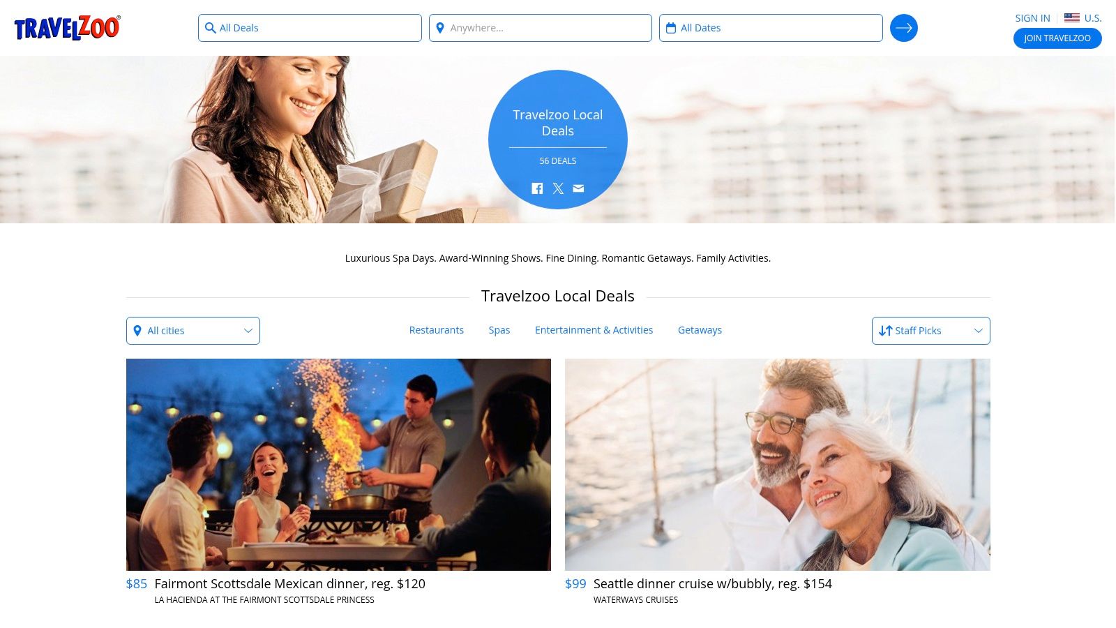 Travelzoo Local Deals