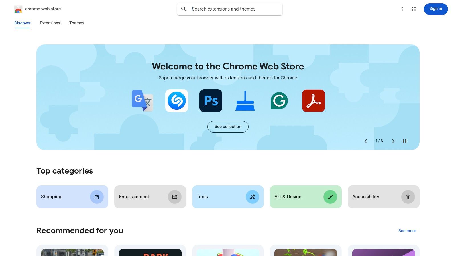 Chrome Web Store
