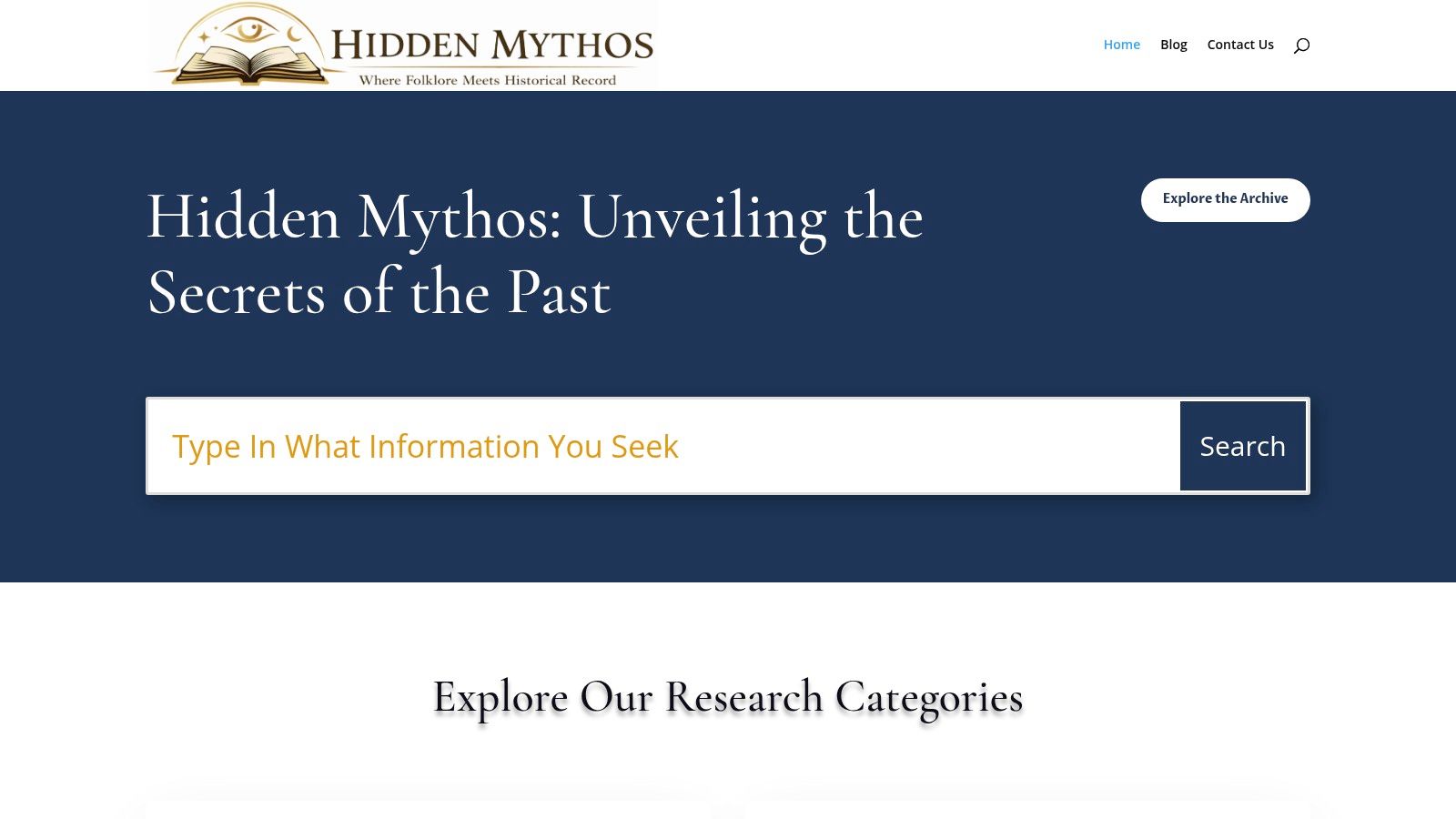 Hidden Mythos