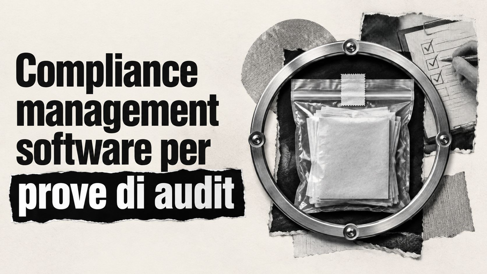 Compliance management software per prove di audit