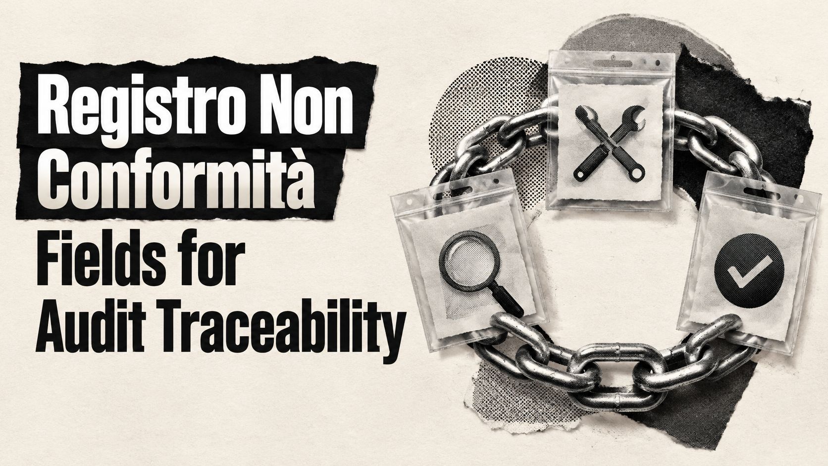 Registro non conformità: campi e prove per la tracciabilità in audit