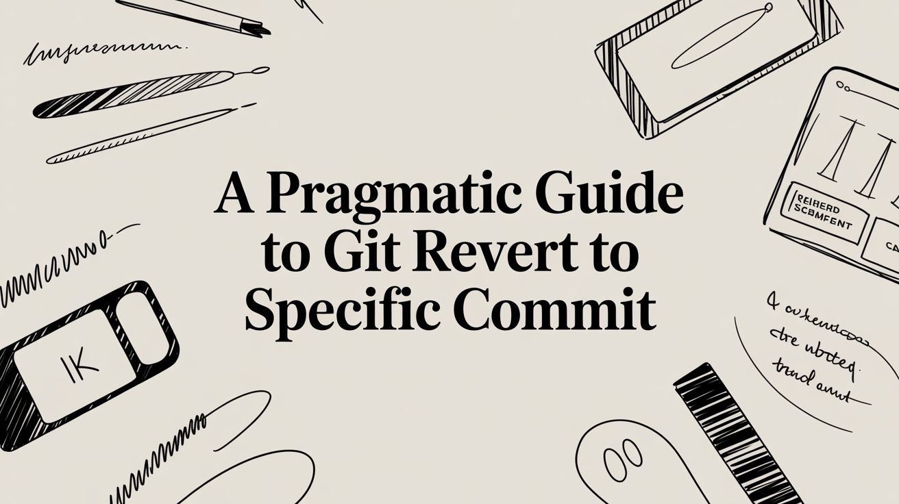 A Pragmatic Guide to Git Revert to Specific Commit | Devisia