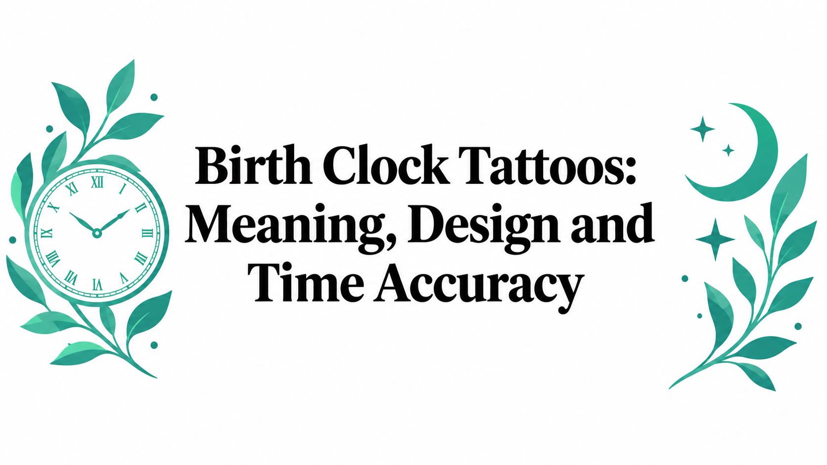 Birth Clock Tattoos: Meaning, Design and Time Accuracy