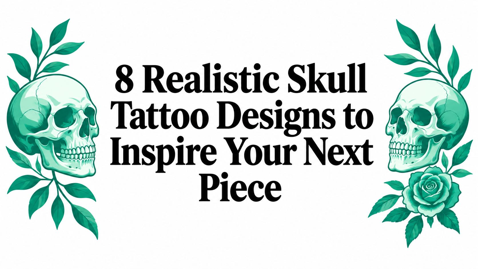 8 Realistic Skull Tattoo Designs to Inspire Your Next Piece