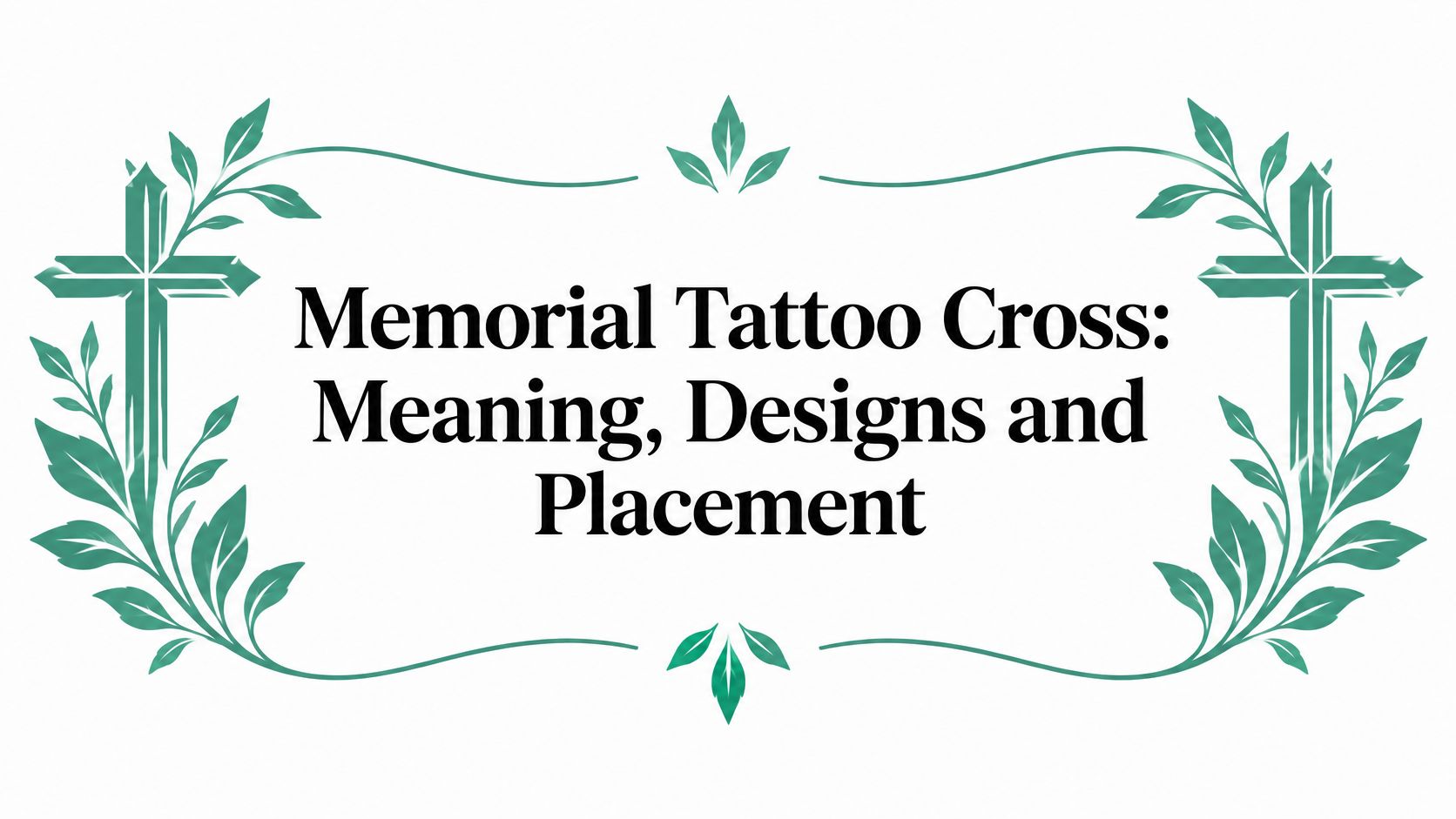 Memorial Tattoo Cross: Meaning, Designs and Placement