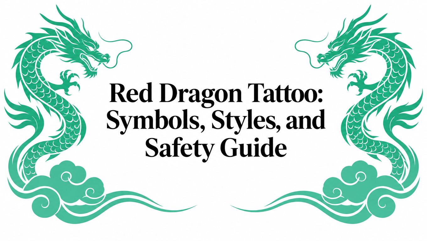 Red Dragon Tattoo: Symbols, Styles, and Safety Guide