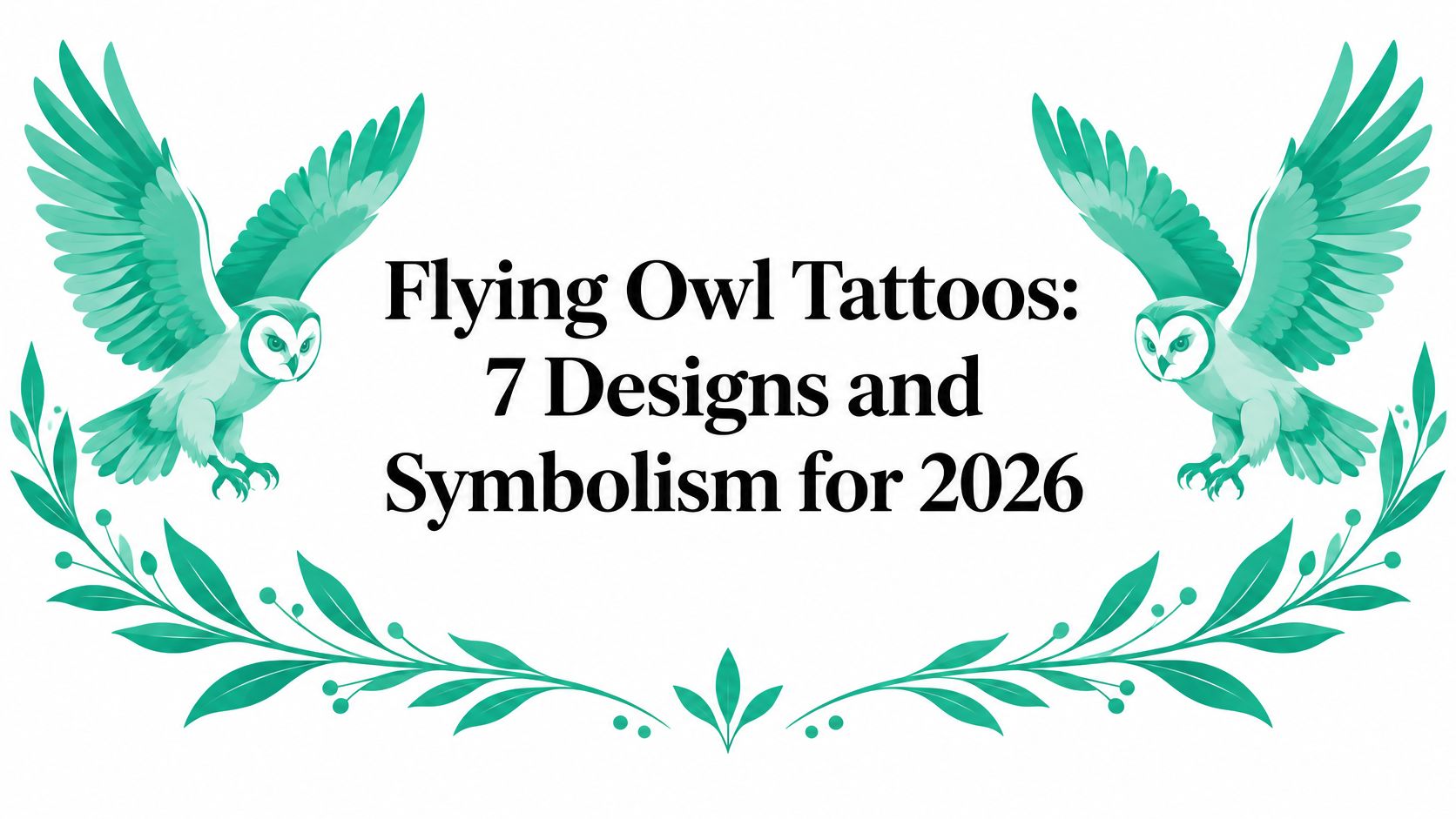 Flying Owl Tattoos: 7 Designs and Symbolism for 2026