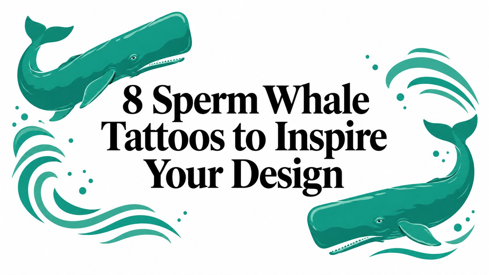 8 Sperm Whale Tattoos to Inspire Your Design