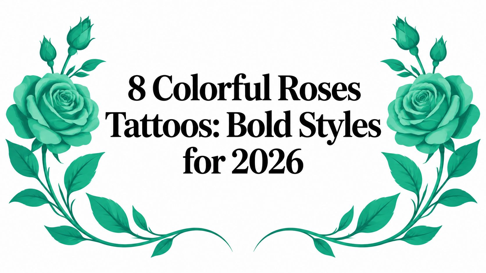 8 Colorful Roses Tattoos: Bold Styles for 2026