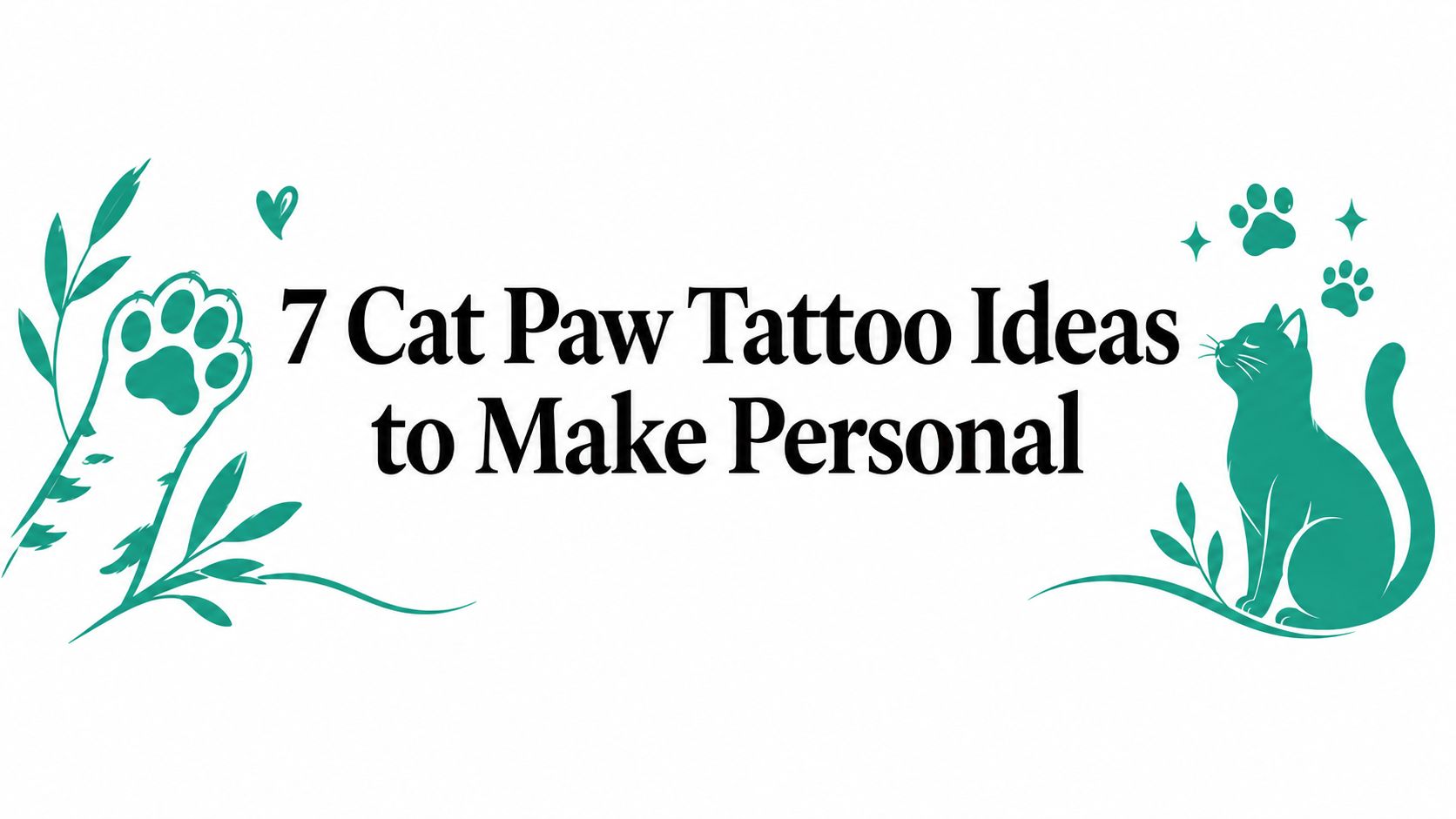 7 Cat Paw Tattoo Ideas to Make Personal