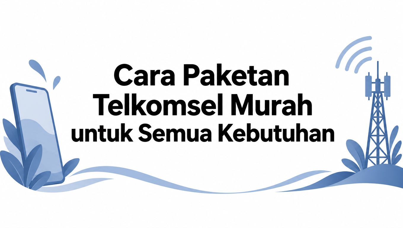 Cara Paketan Telkomsel Murah untuk Semua Kebutuhan