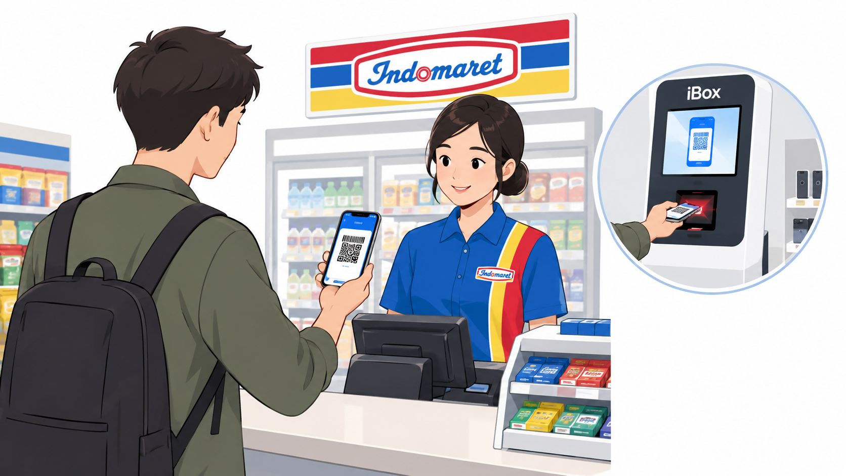 Screenshot from https://images.example.com/dana-indomaret-kasir-flow.jpg