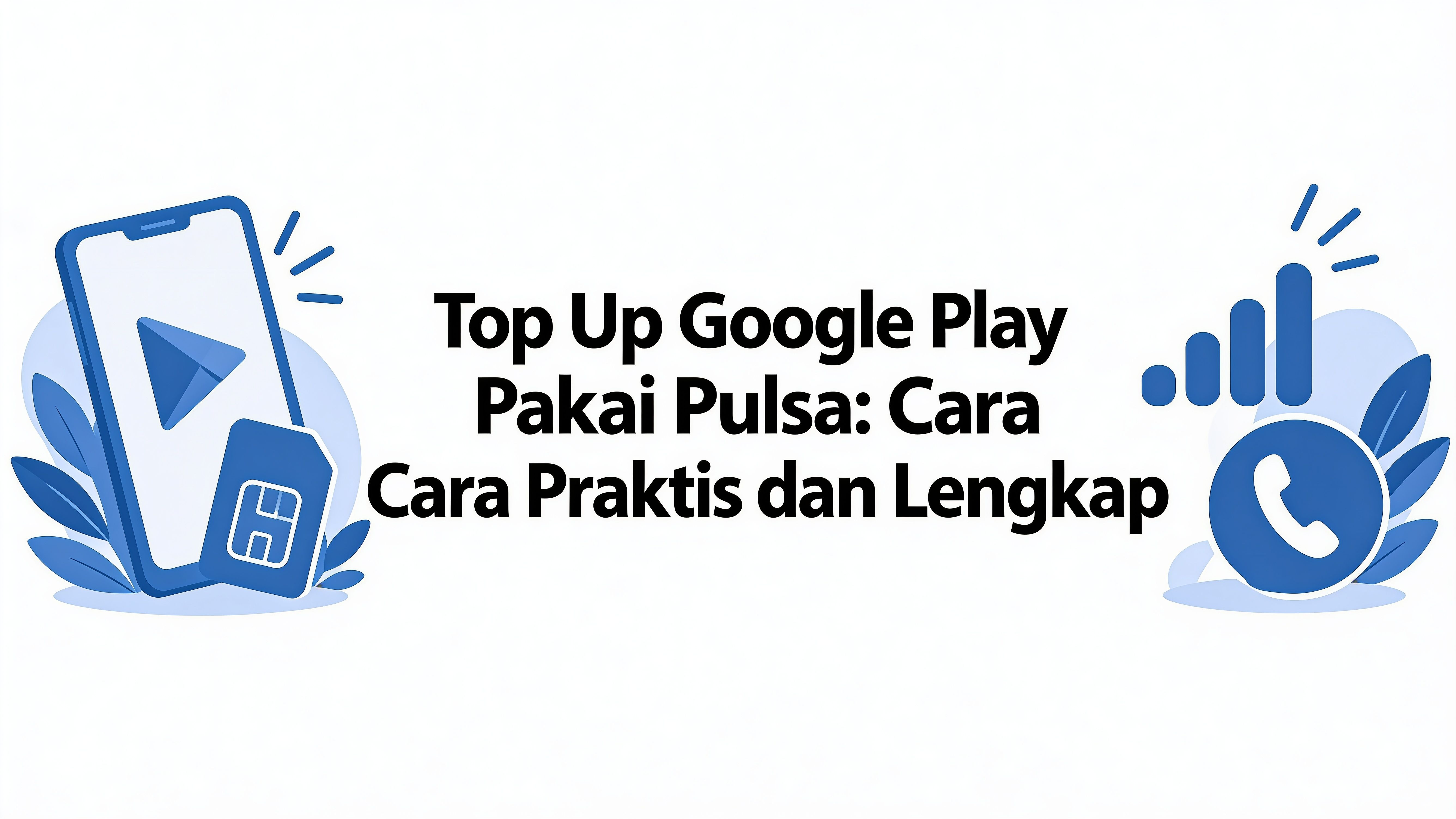 Top Up Google Play Pakai Pulsa: Cara Praktisi dan Lengkap
