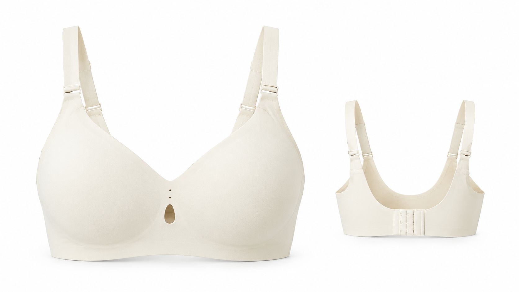 Perfect Coverage Push Up Back-Hook Bra