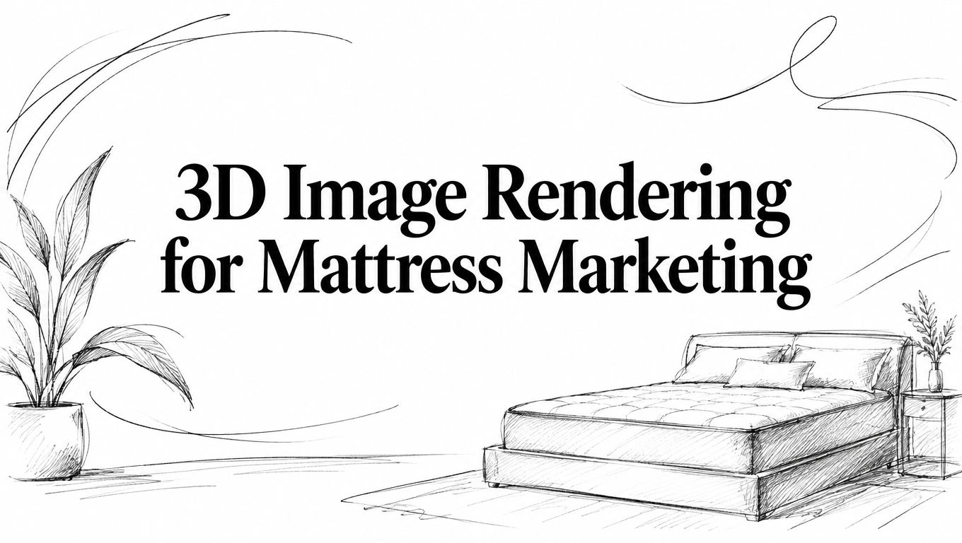 3D Image Rendering for Mattress Marketing