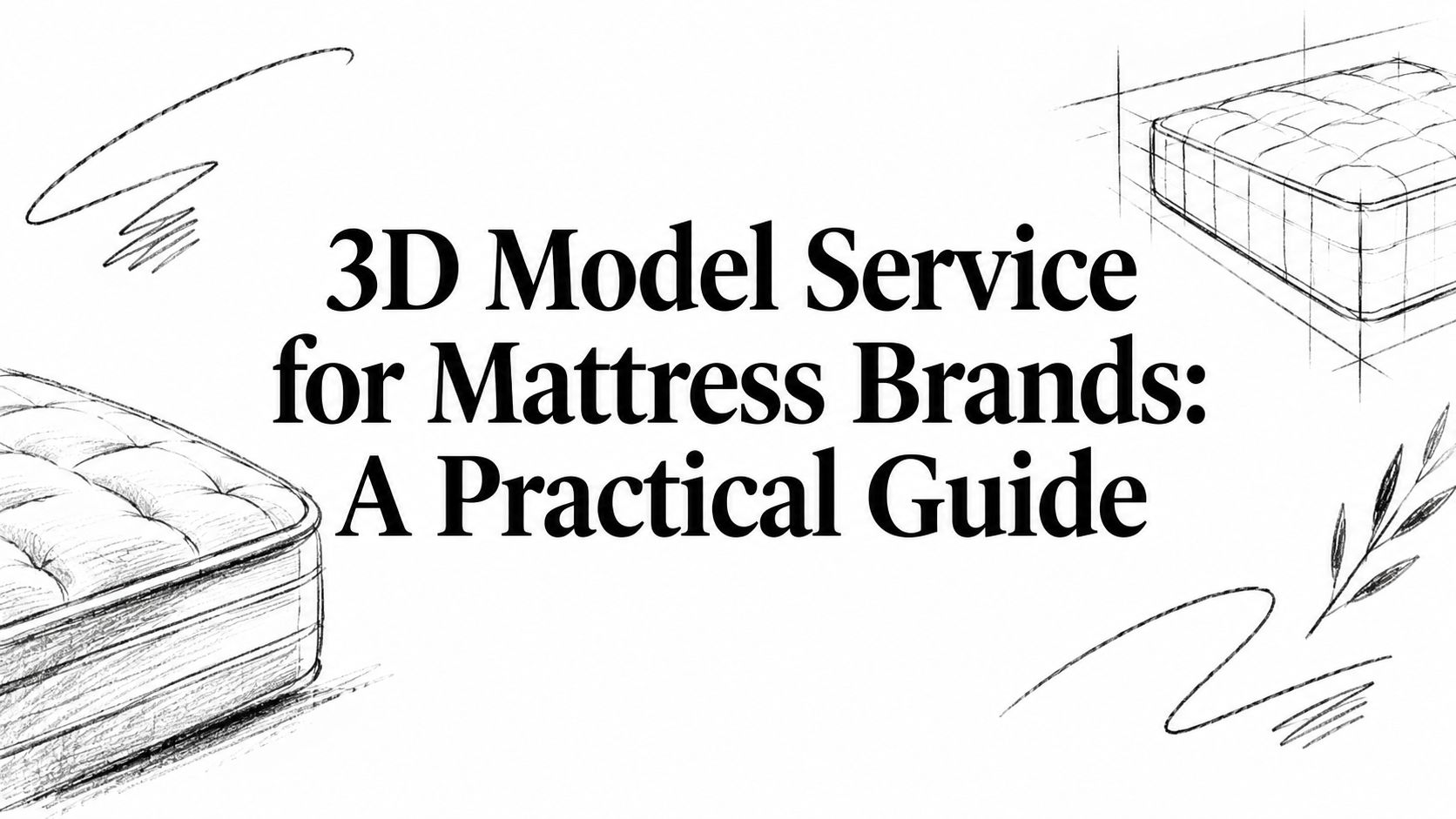 3D Model Service for Mattress Brands: A Practical Guide