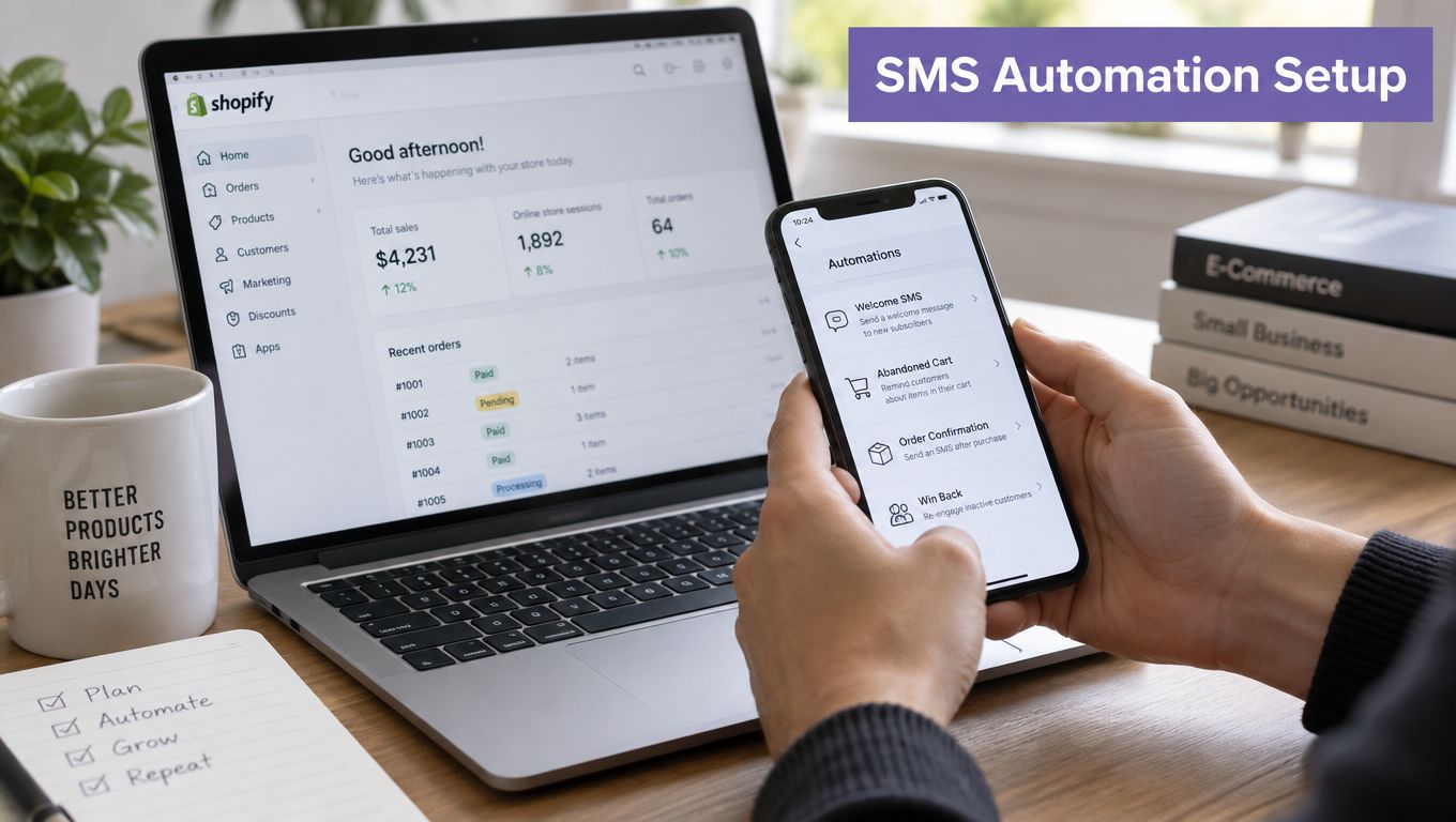 Screenshot from https://yipsms.com/integrations/shopify