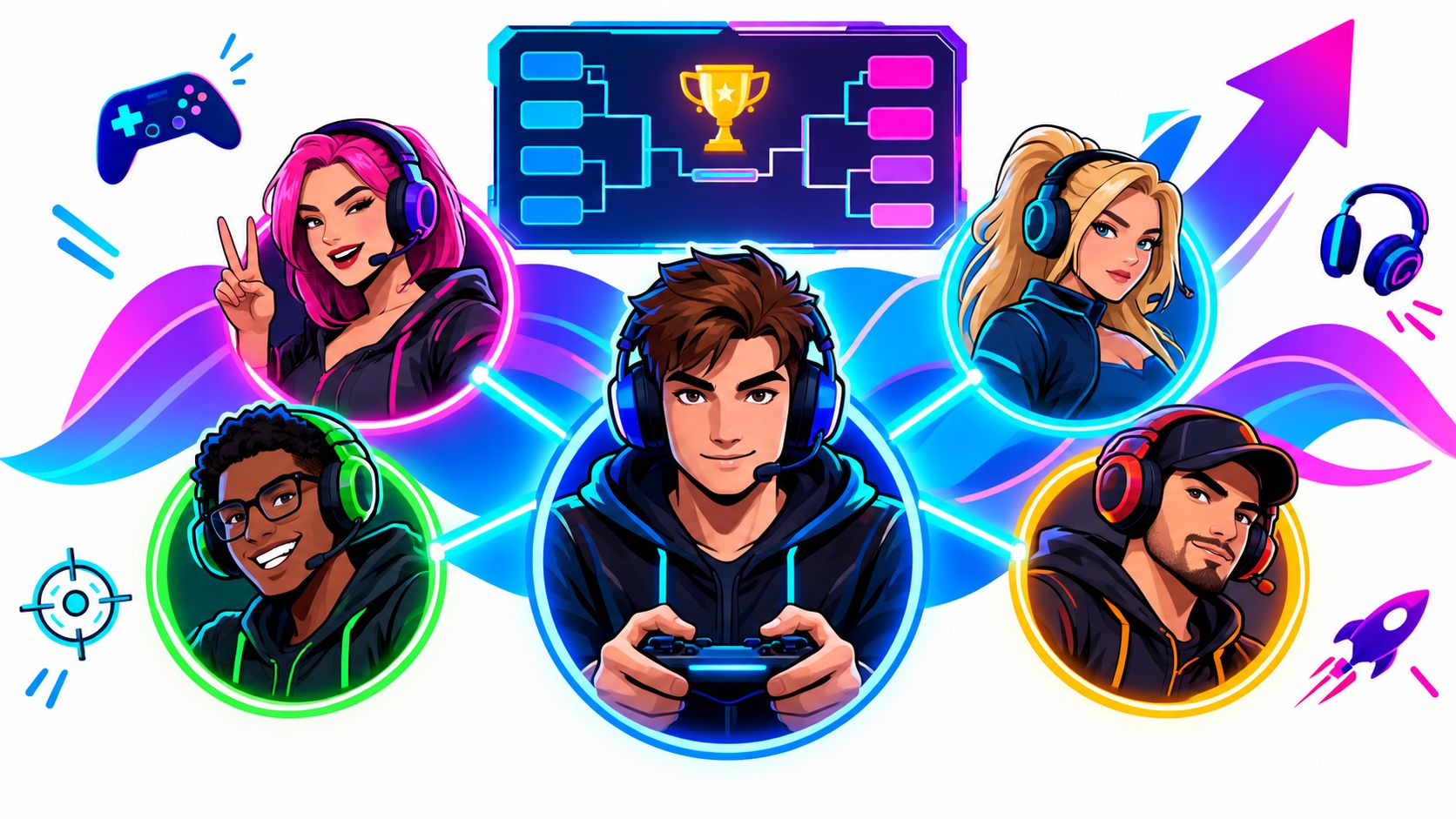 Competitive Gaming Platform: Find Squads