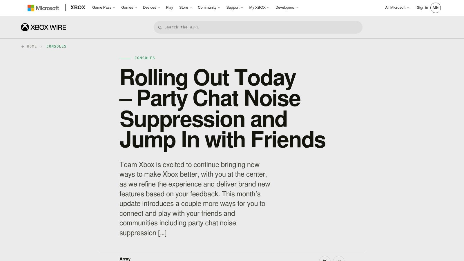 Xbox Party Chat