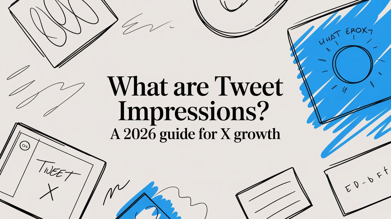 What Are Tweet Impressions? A 2026 Guide for X Growth