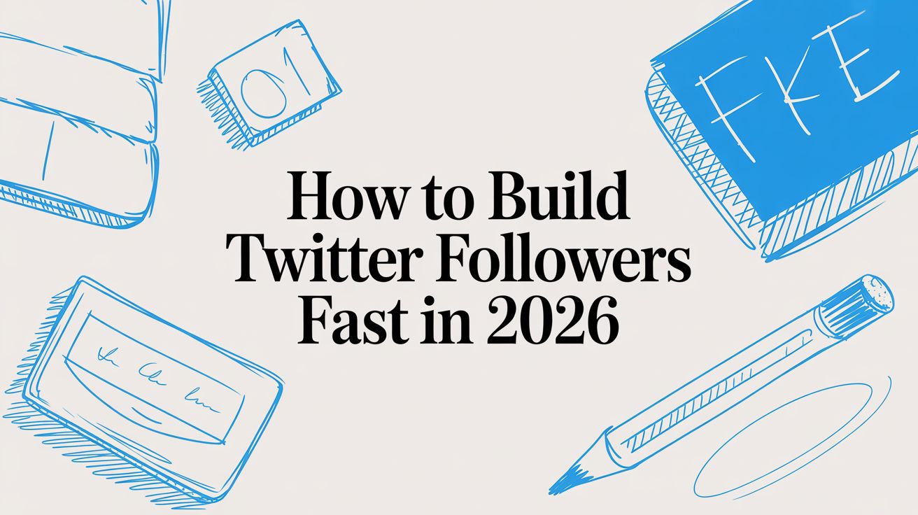 How to Build Twitter Followers Fast in 2026