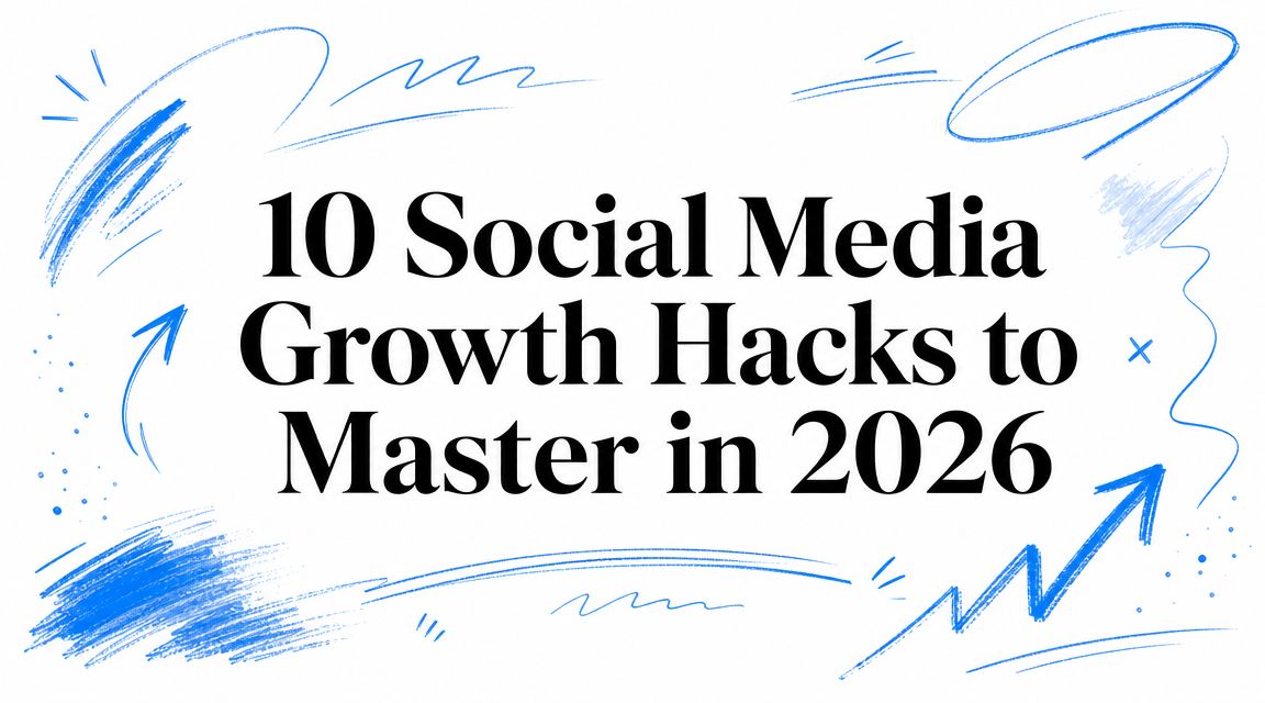 10 Social Media Growth Hacks to Master in 2026