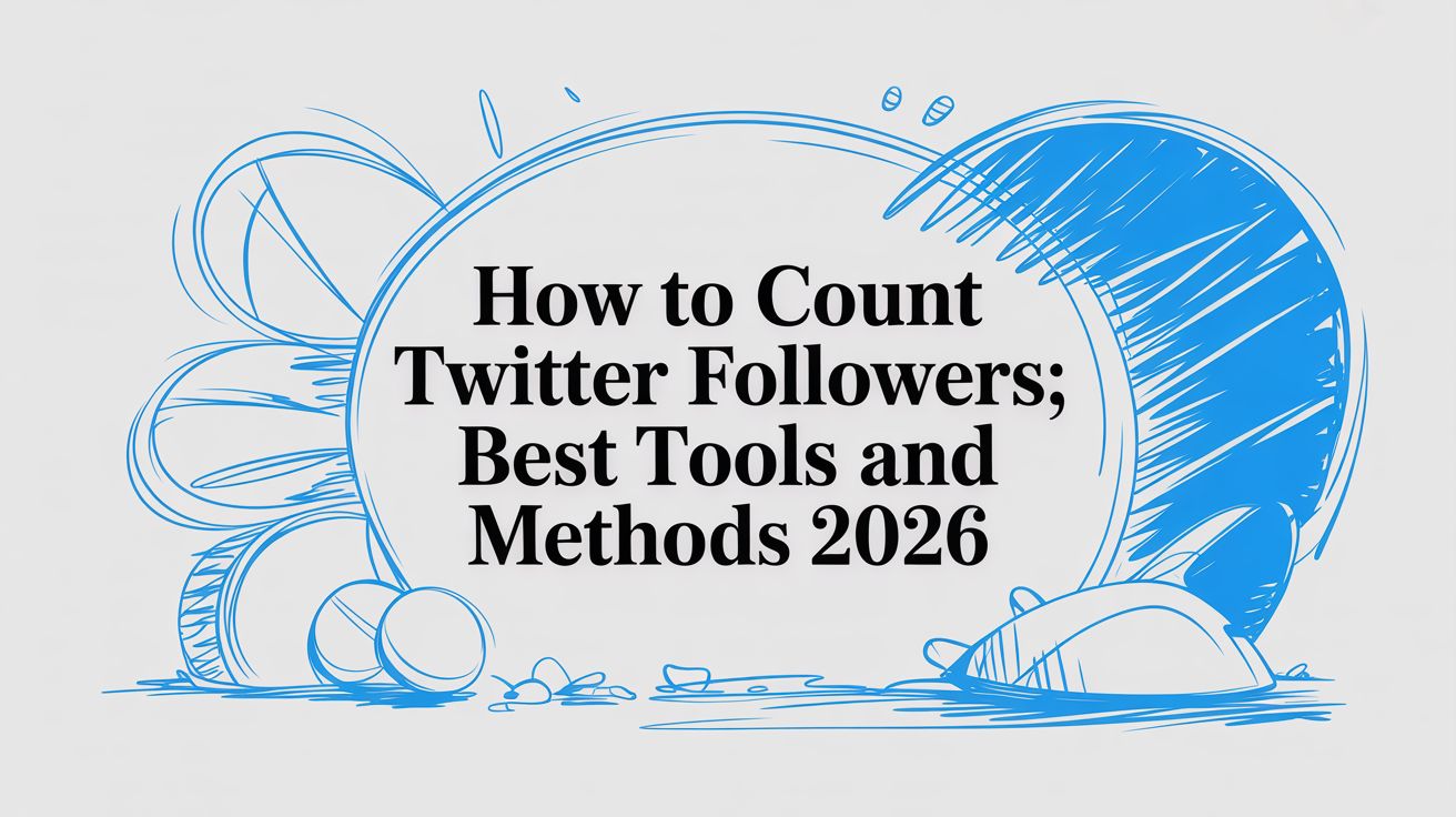 How to Count Twitter Followers: Best Tools and Methods 2026