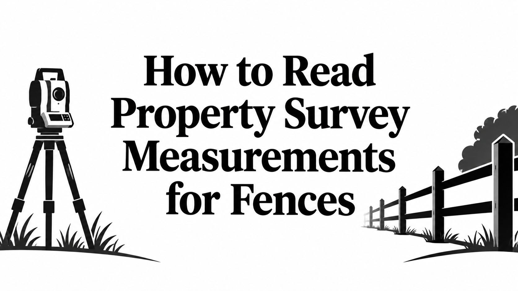 How to Read Property Survey Measurements for Fences
