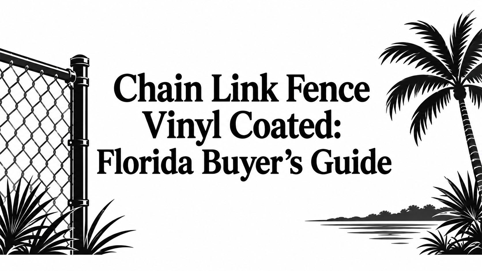 Chain Link Fence Vinyl Coated: Florida Buyer's Guide