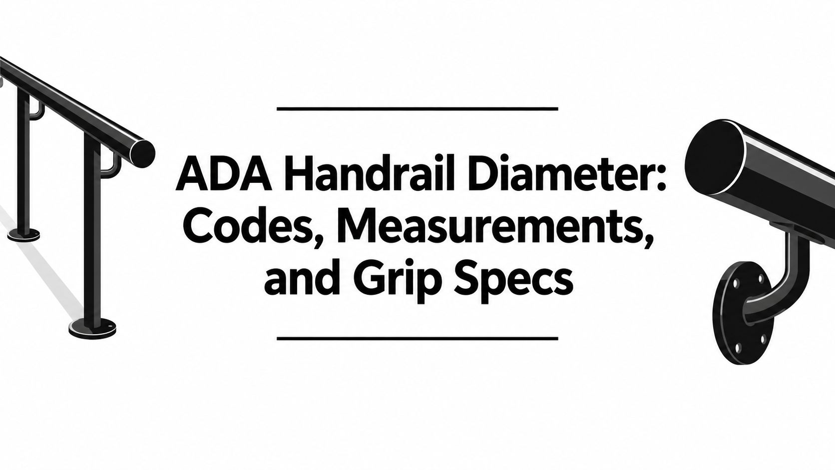 ADA Handrail Diameter: Codes, Measurements, and Grip Specs