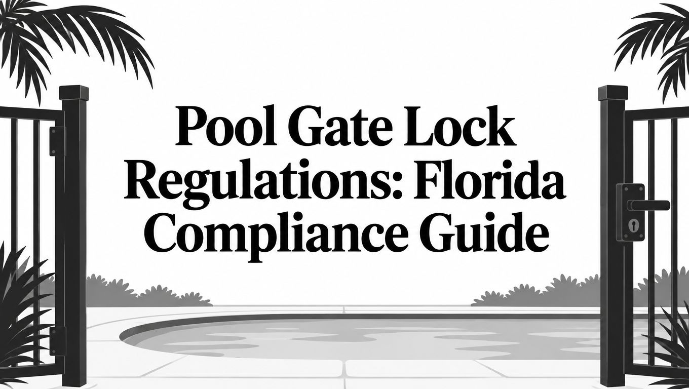 Pool Gate Lock Regulations: Florida Compliance Guide