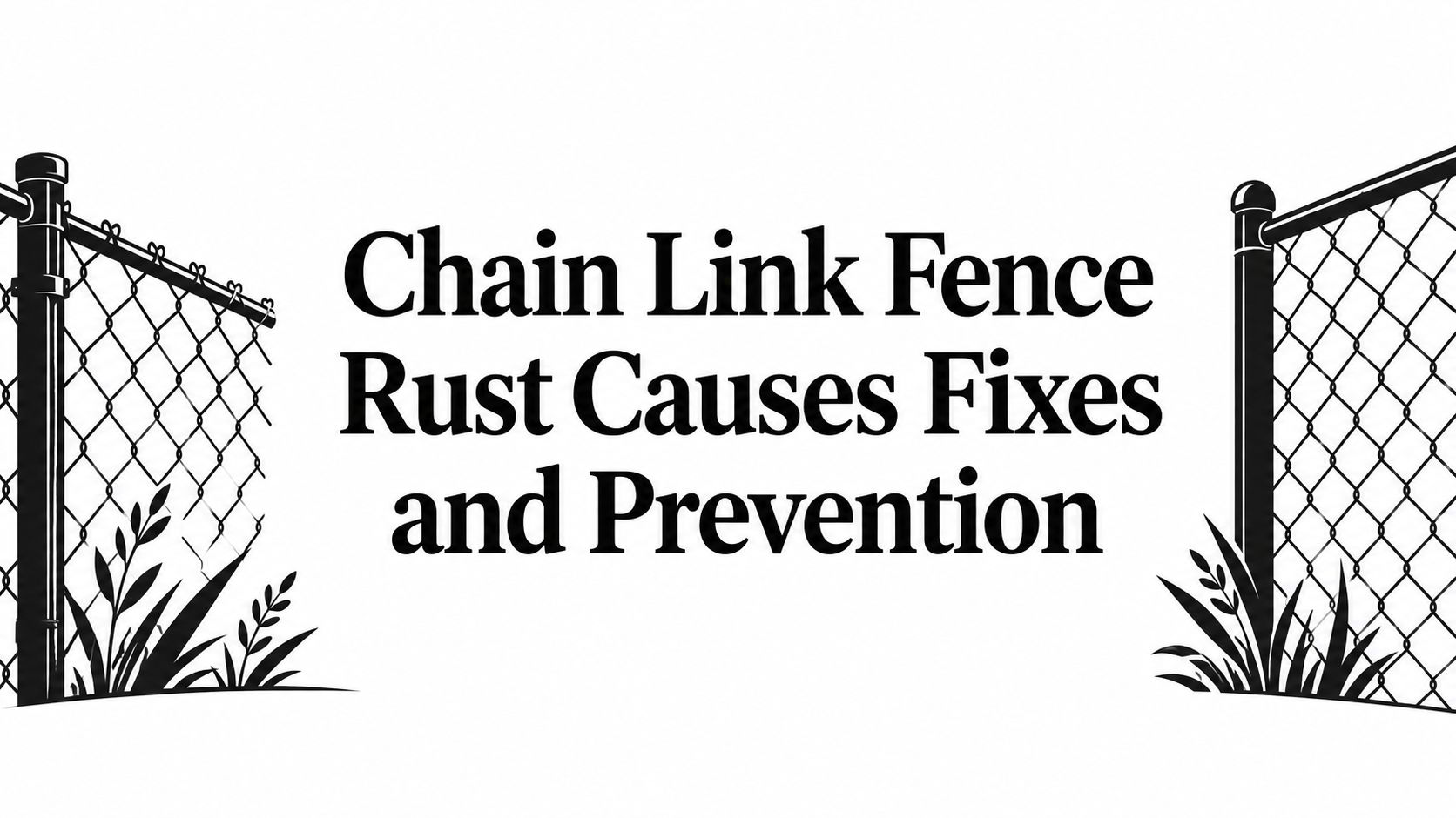 Chain Link Fence Rust Causes Fixes and Prevention