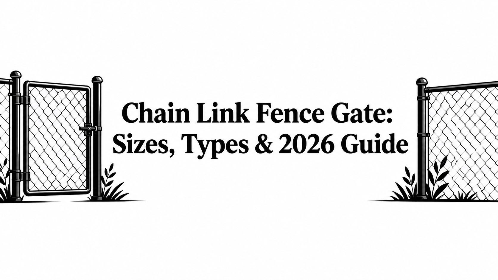Chain Link Fence Gate: Sizes, Types & 2026 Guide