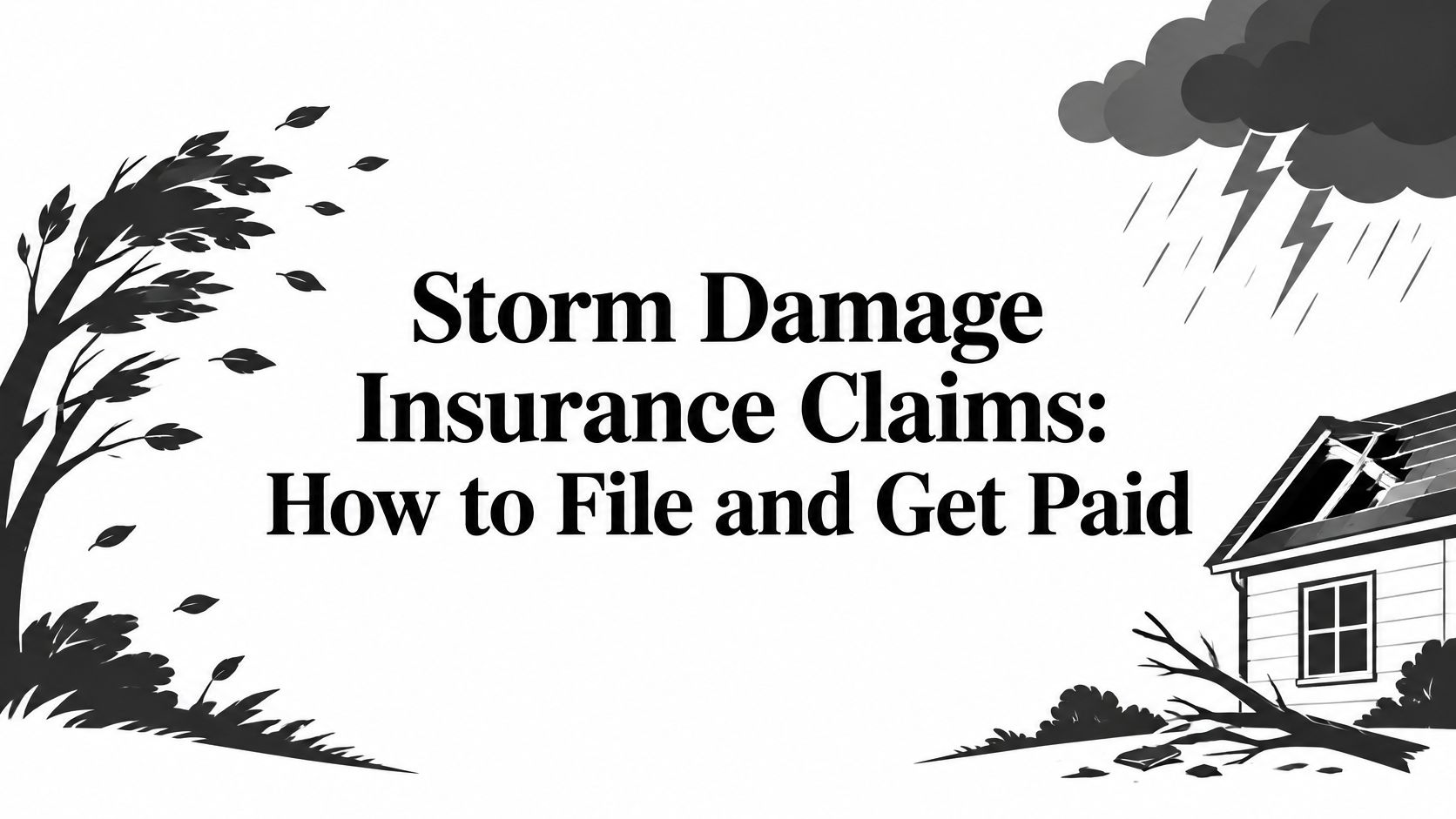 Storm Damage Insurance Claims: How to File and Get Paid