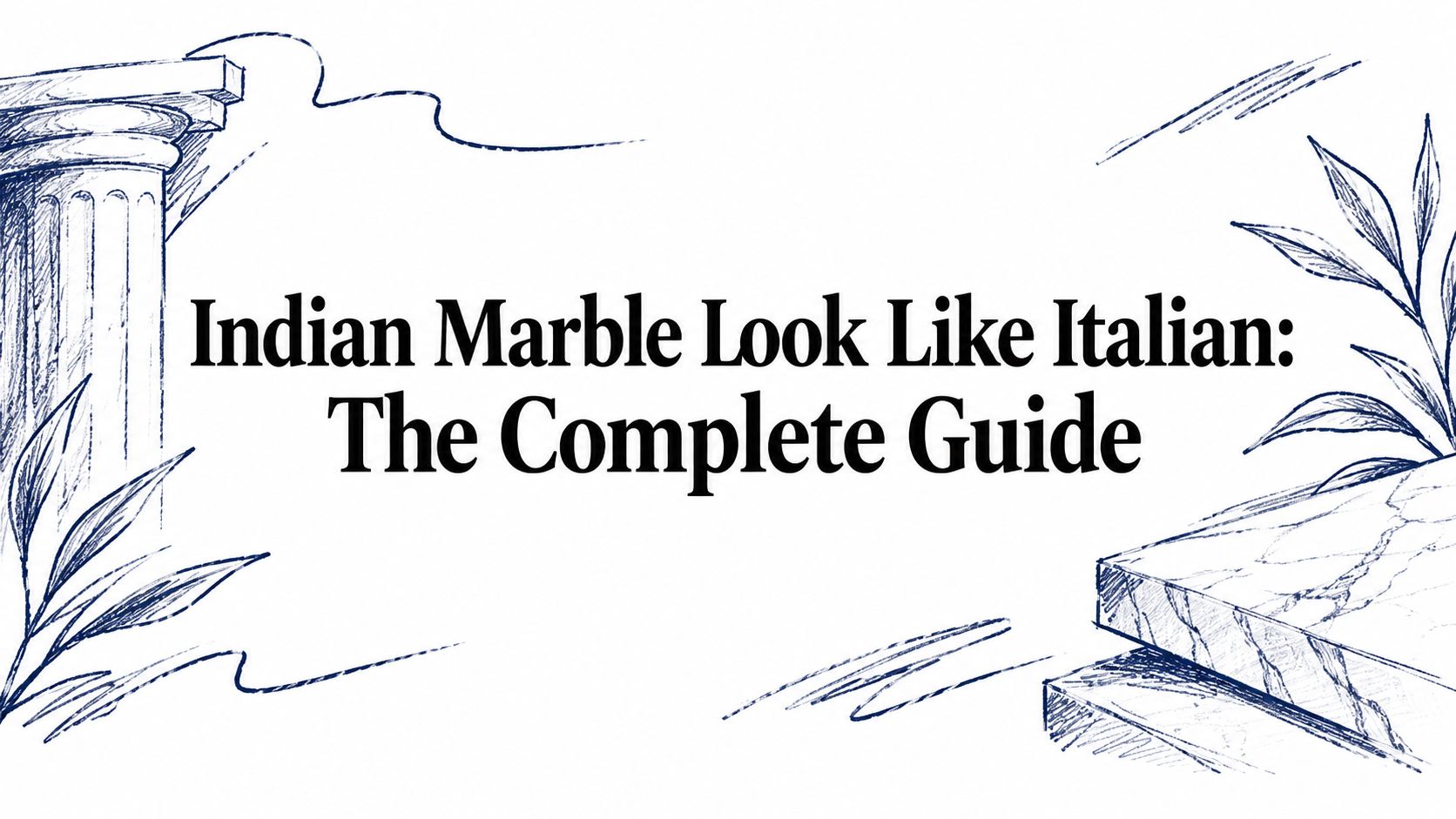 Indian Marble Look Like Italian: The Complete Guide