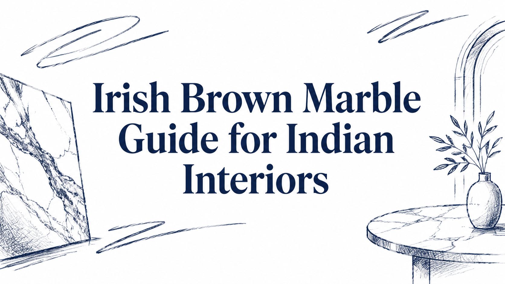 Irish Brown Marble Guide for Indian Interiors