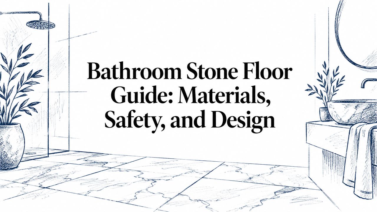 Bathroom Stone Floor Guide: Materials, Safety, and Design