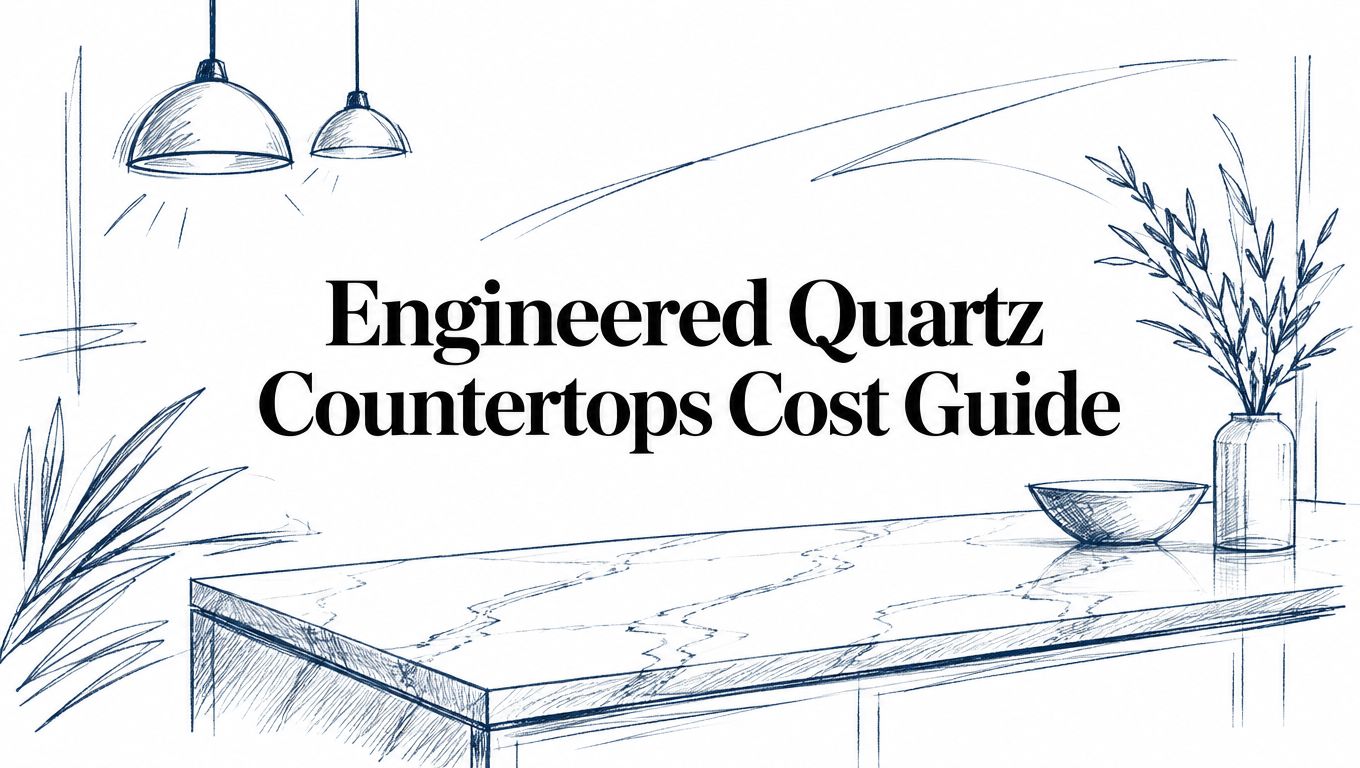 Engineered Quartz Countertops Cost Guide