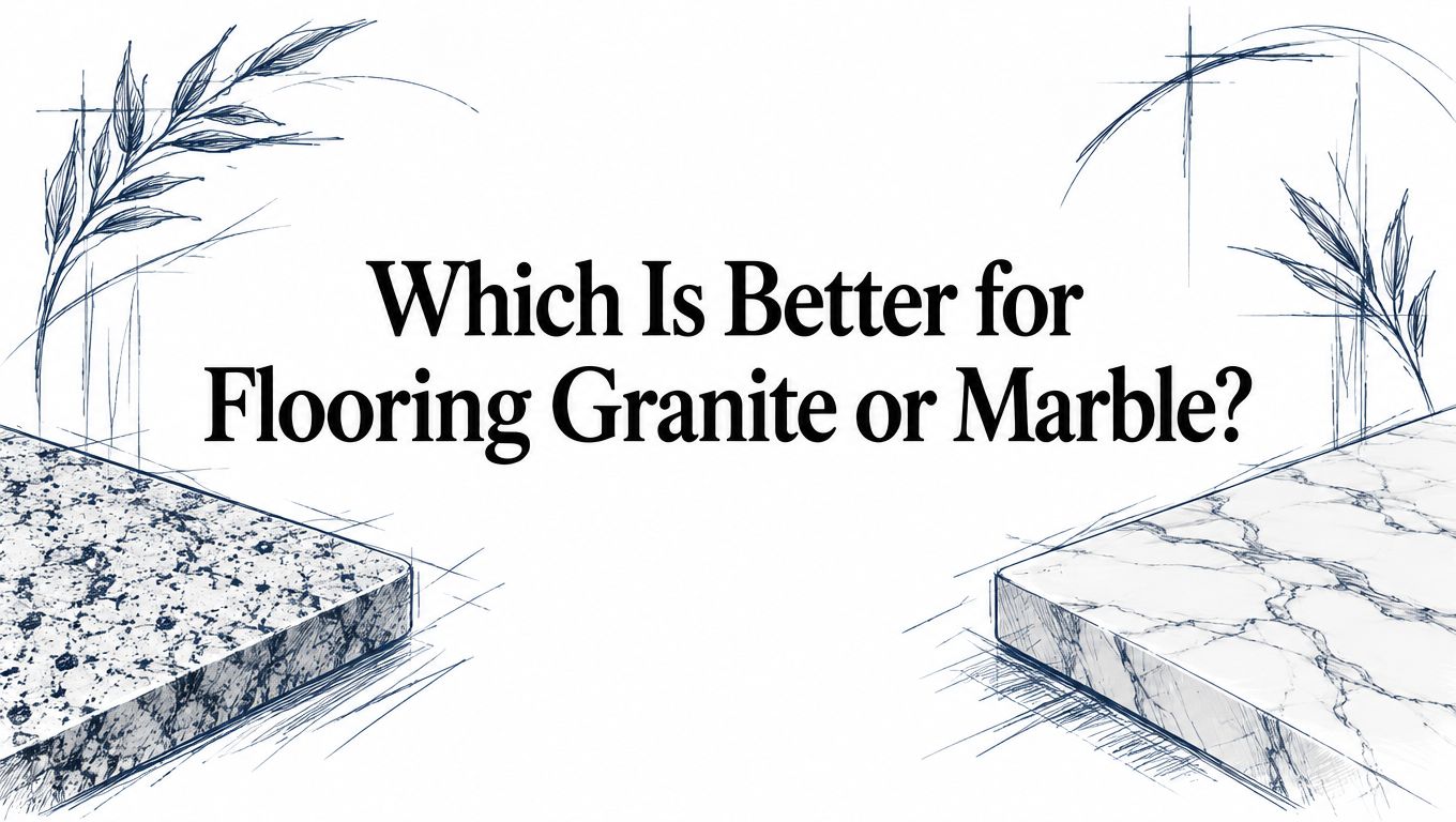 Which Is Better for Flooring Granite or Marble?