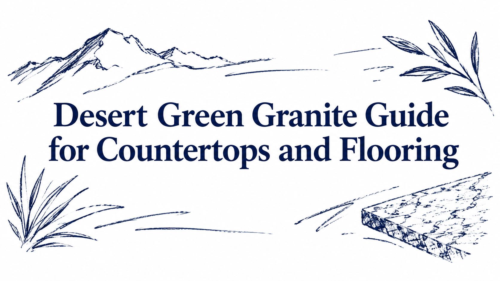 Desert Green Granite Guide for Countertops and Flooring