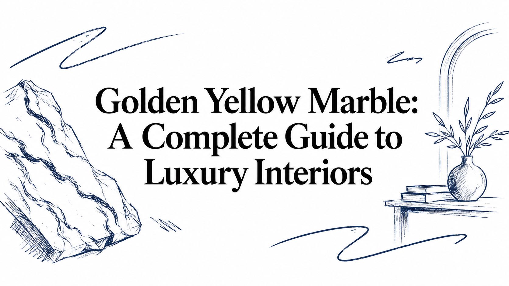 Golden Yellow Marble: A Complete Guide to Luxury Interiors