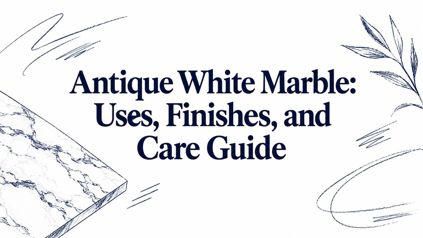 Antique White Marble: Uses, Finishes, and Care Guide