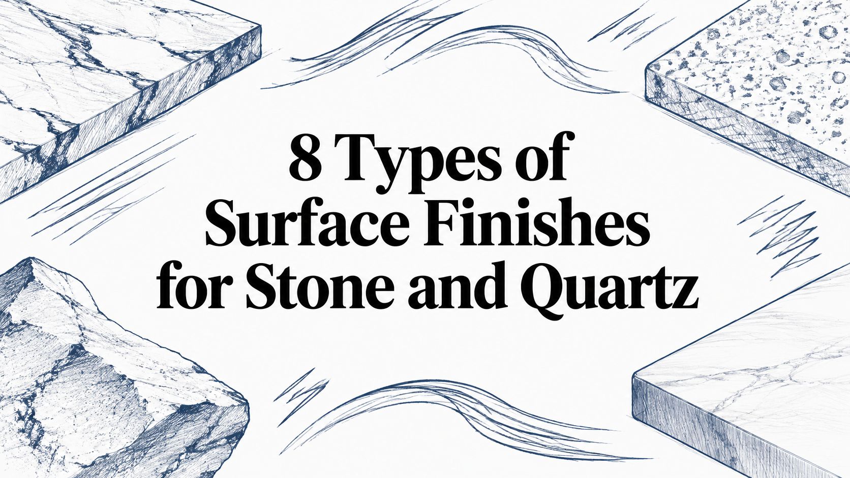 8 Types of Surface Finishes for Stone and Quartz